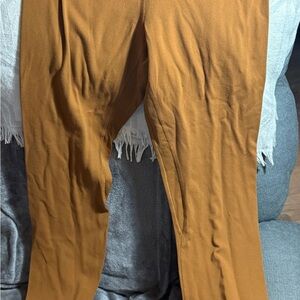 Lululemon Athletica Leggings, dark mustard/saddle brown